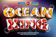 Ocean Cartoon 3D Text Effect, a Brushes & More by Agung Kreatif (Thumbnail 2 of 9)