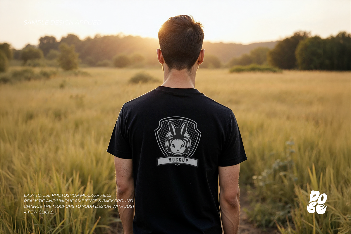 Tshirt Collection Mockup Set, a Shirt Mockup by DOBE Studio (Photo 5 of 12)