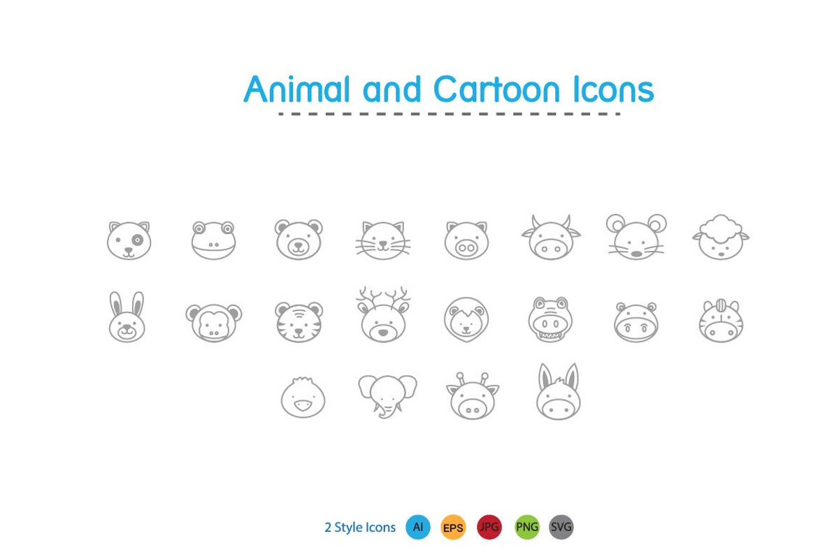 Animal and Cartoon Icons, an Icon by Karawan (Photo 2 of 3)