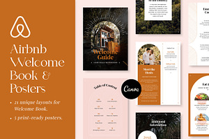 Airbnb Welcome Book & Signs Template