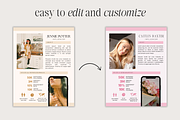 Influencer Media Press Kit, a Resume Template by thebrandcove (Thumbnail 3 of 5)