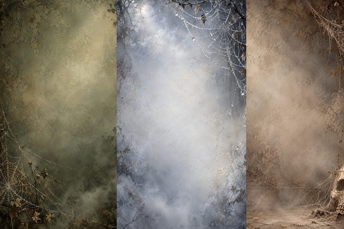 Mystic Halloween Web Backgrounds, a Background Graphic by MarisoArt (Photo 5 of 6)
