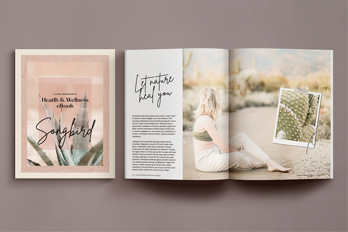 InDesign Health and Wellness eBook, a Marketing Template by Digital Diva Design (Photo 5 of 8)