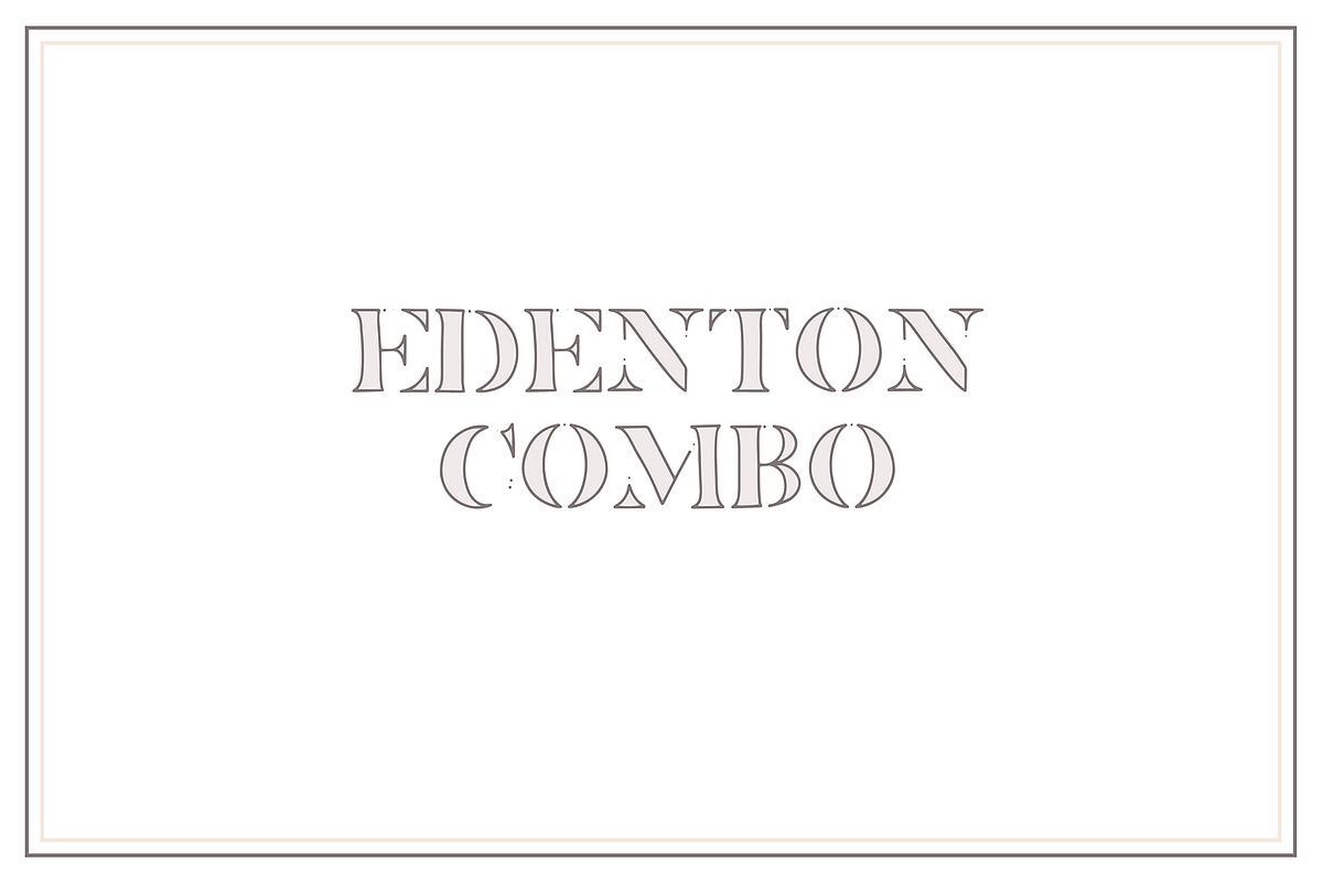 Edenton Serif preview 8