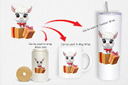 Alpaca Clipart Gift, a Graphic by Artnoy (Thumbnail 4 of 5)