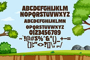 Hunsels Garden – A Playful Fonts, a Sans Serif Font by Konstantine Studio (Thumbnail 3 of 3)