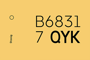 STROIG - Hybrid Urbanist Font Family