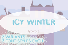 Icy Winter - Frozen Display Font