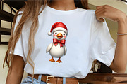 Just a Jolly Goose,Christmas Goose P, an Illustration by CrexoraLab (Thumbnail 2 of 5)