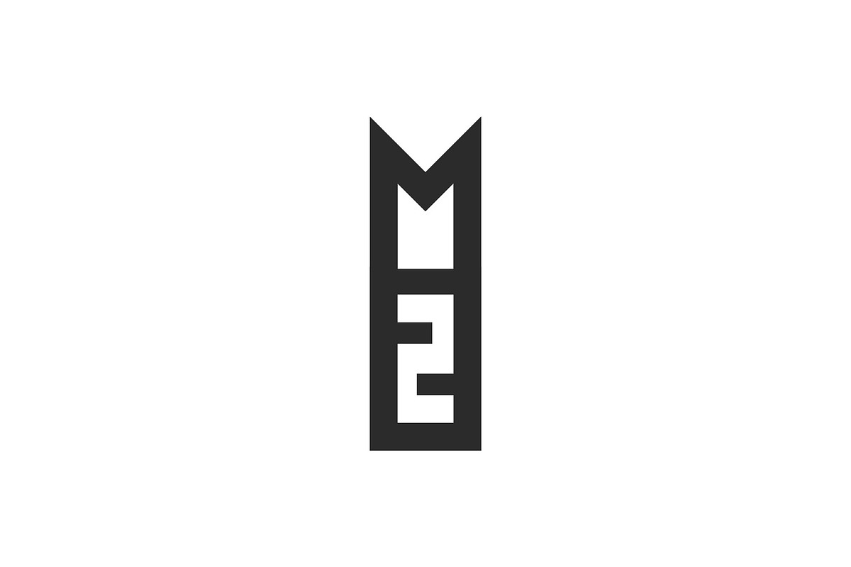 Alphabet letters logo MZ, ZM, a Branding & Logo Template by mrshamsjaman