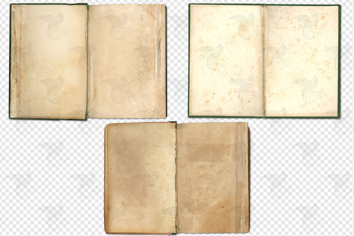 Old Open Books, a Texture Illustration by Digital Curio (Photo 2 of 3)