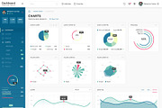 Dashboard Admin Panel PSD Template, an UI Kit Template by laaqiq (Thumbnail 5 of 14)