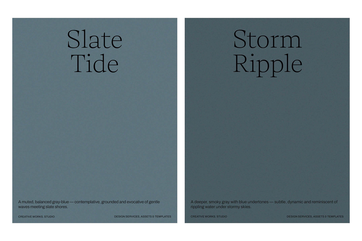 6 Aqua Grey Grain Backgrounds, a Texture Graphic by CREATIVE WORKS. (Photo 3 of 5)
