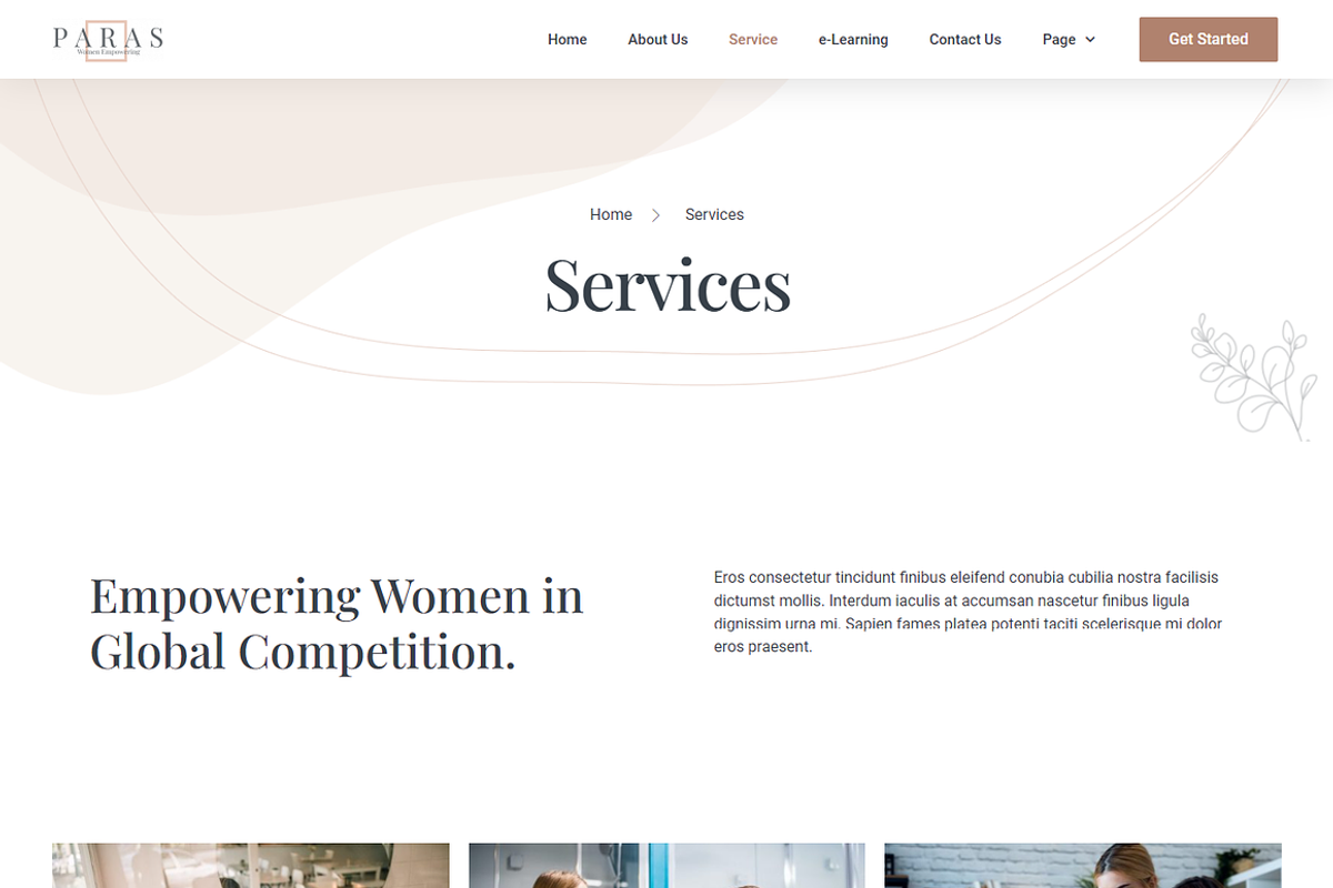 Business Coach for Women Template, a Landing Page Template by Design Spade (Photo 4 of 11)