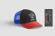 Trucker Hat Mockups, a Hat Mockup by graphiccrew (Thumbnail 10 of 11)