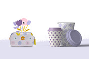Spring Garden - Patterns and Clipart, an Illustration by Nova Studio (Thumbnail 9 of 12)