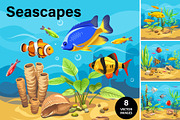 Seascapes. Collection., a Decorative Illustration by Yulia Ogneva (Thumbnail 1 of 5)