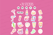 Beauty Cosmetics Clipart, a Work Illustration by Palau (Thumbnail 10 of 10)