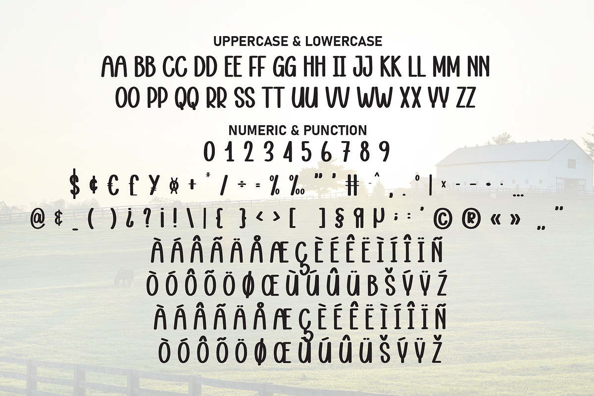 Daddy Farmhouse | Script Font, a Handwritten Font by Scratchones (Photo 7 of 8)