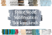 Sublimation Wood Bundles, a Shape Add-On by VetalStock (Thumbnail 2 of 12)