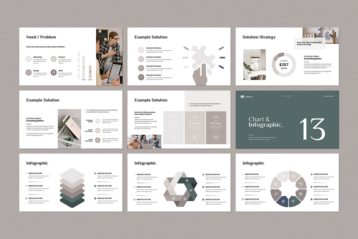 Pitch Deck PowerPoint Template, a Presentation Template by CreativeSlides (Photo 13 of 30)