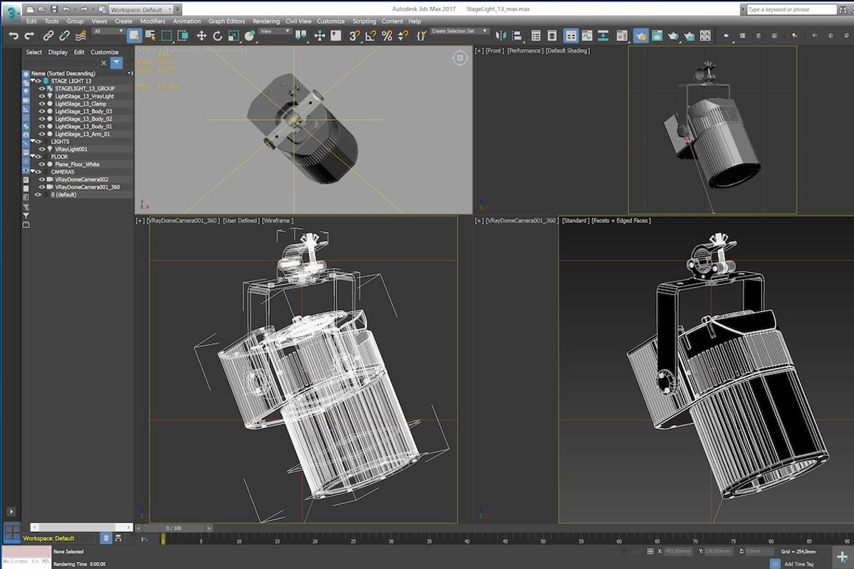 Stage Lighting Collection-14 PCS, an Object 3D Model by akerStudio (Photo 217 of 309)