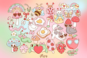 Love in Bloom - Valentine Cliparts, an Animal Illustration by Huxmay (Thumbnail 3 of 7)