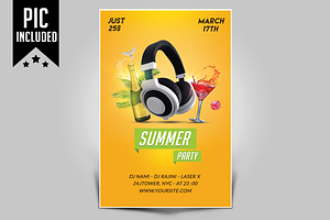 Summer Party Flyer 