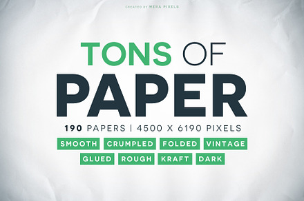 Tons of Paper