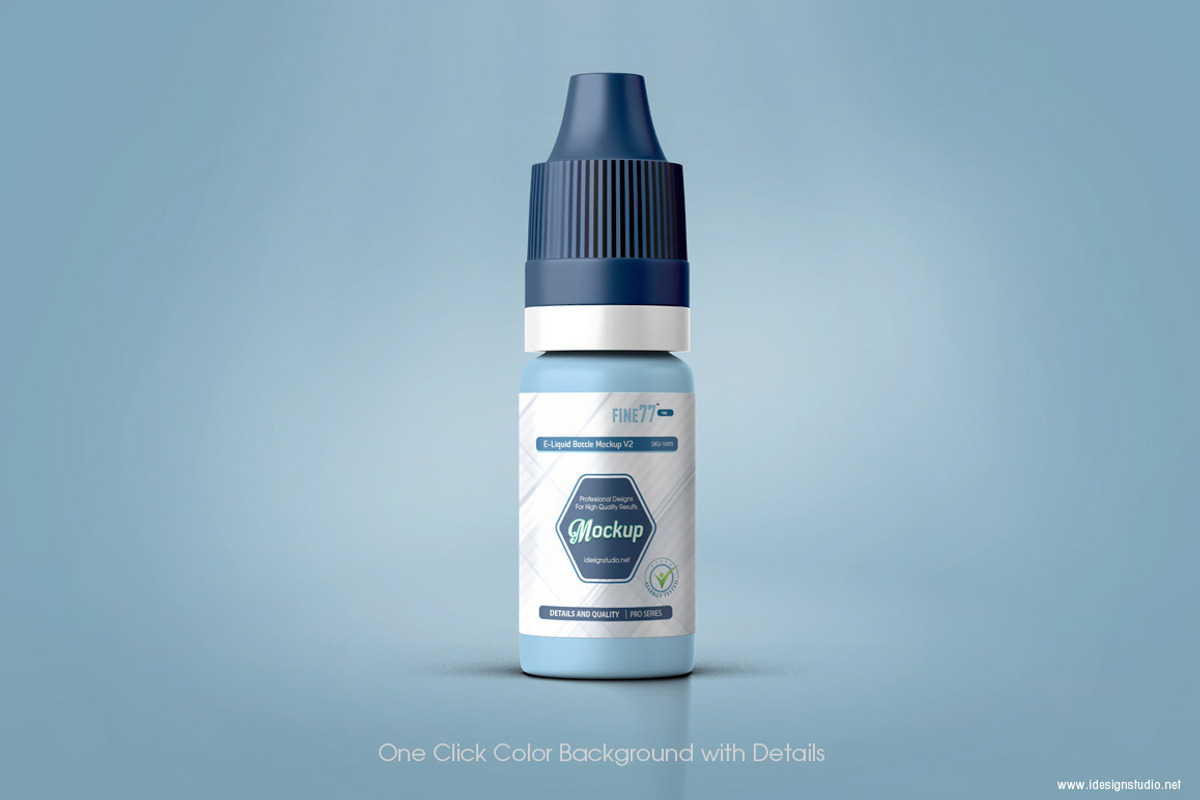 E-liquid Bottle Mockup V2, a Packaging Mockup by idesignstudio (Photo 5 of 6)
