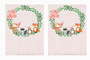 Woodland Animals Baby Shower, an Invitation Template by mpcprintables (Thumbnail 3 of 3)
