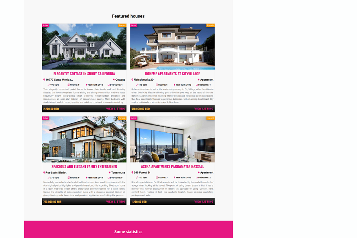 Vacation - Real Estate Template, a HTML Template by Ordasoft (Photo 2 of 3)