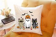 Funny Halloween Png Spooky Cat Png, an Illustration by designcity5 (Thumbnail 8 of 8)