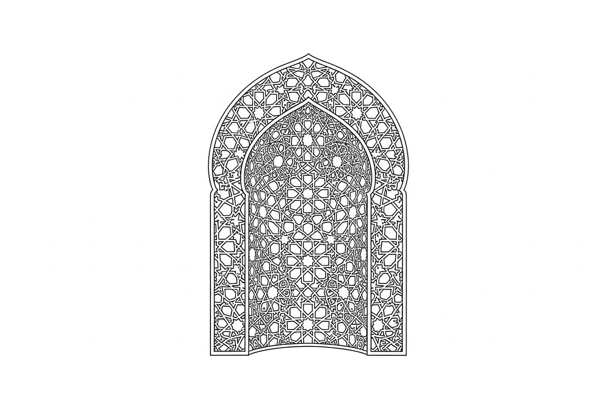 Islamic Arch Window Mandala Bundle, an Illustration by Artivon (Photo 14 of 45)