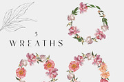 Peony watercolor clipart & patterns, a Decorative Illustration by Diana Askarova Art (Thumbnail 4 of 11)