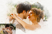 Realistic Watercolor Photo Effect, an Action Add-On by liptouse (Thumbnail 6 of 7)