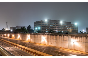 Illuminated government building and, an Architecture Photo by Leonid Andronov