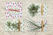 5 isolated Christmas boxes mockups, a Packaging Mockup by Yapanda (Thumbnail 1 of 7)