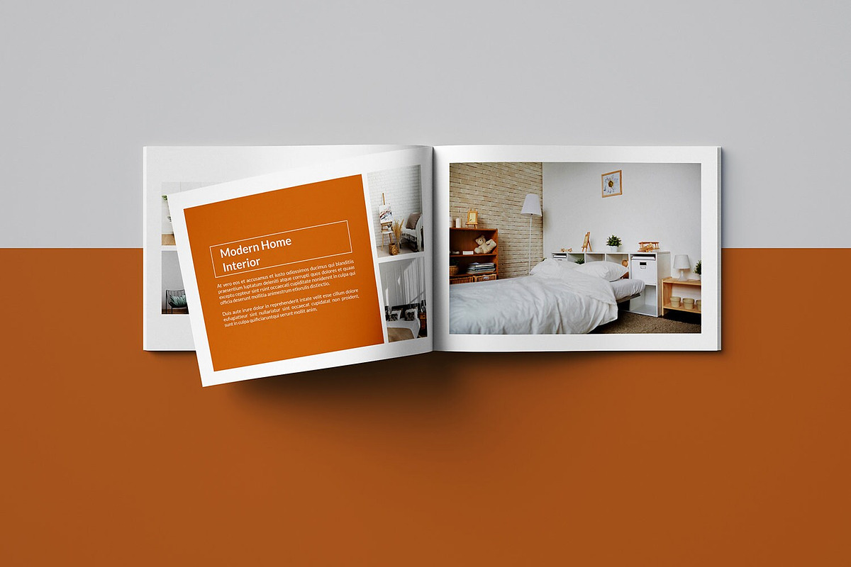 Interior Brochure Template, a Brochure Template by retrographix (Photo 2 of 7)