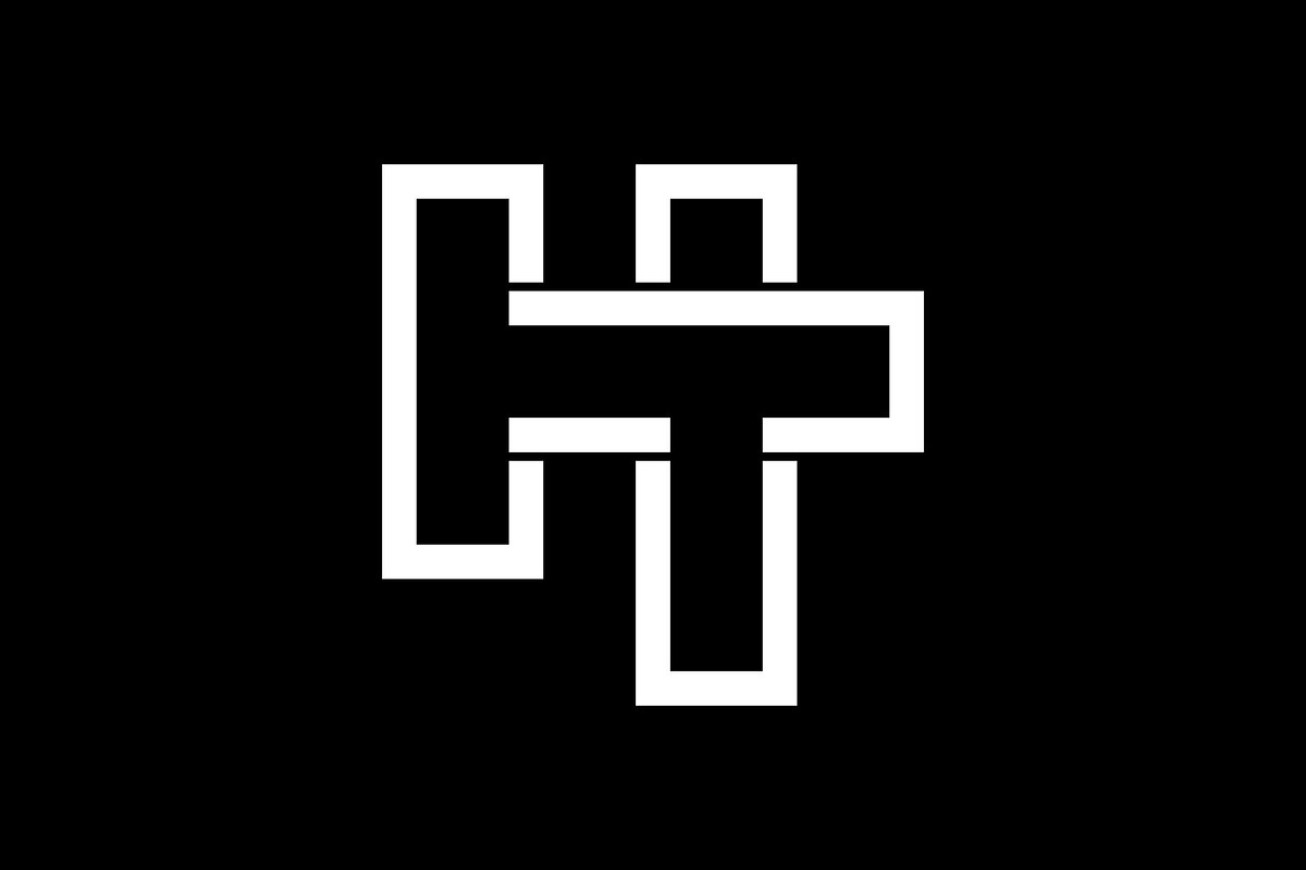 Letter HT Monogram Logo, a Branding & Logo Template by Buqancreative (Photo 2 of 4)
