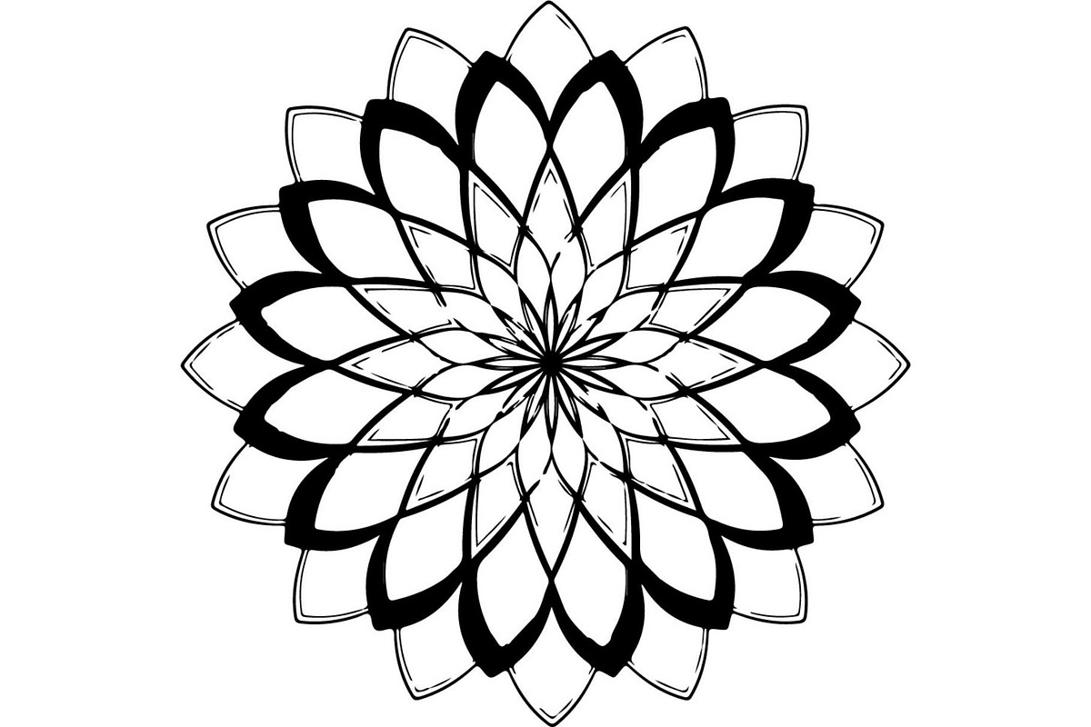 Floral Mandala, an Object Graphic by Designer_Momina (Photo 15 of 19)