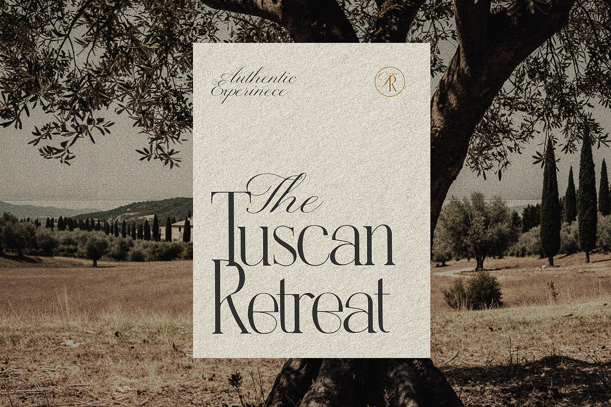 Quiet Luxury - Modern Serif & Script, a Script Font by AndrewPixelType (Photo 6 of 10)