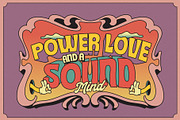 TNSC Gizard - Psychedelic Font, a Sans Serif Font by The Native Saint Club (Thumbnail 9 of 13)