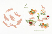 Poem of Flowers Design Set, a Decorative Illustration by WildStrawberry Magic (Thumbnail 15 of 23)