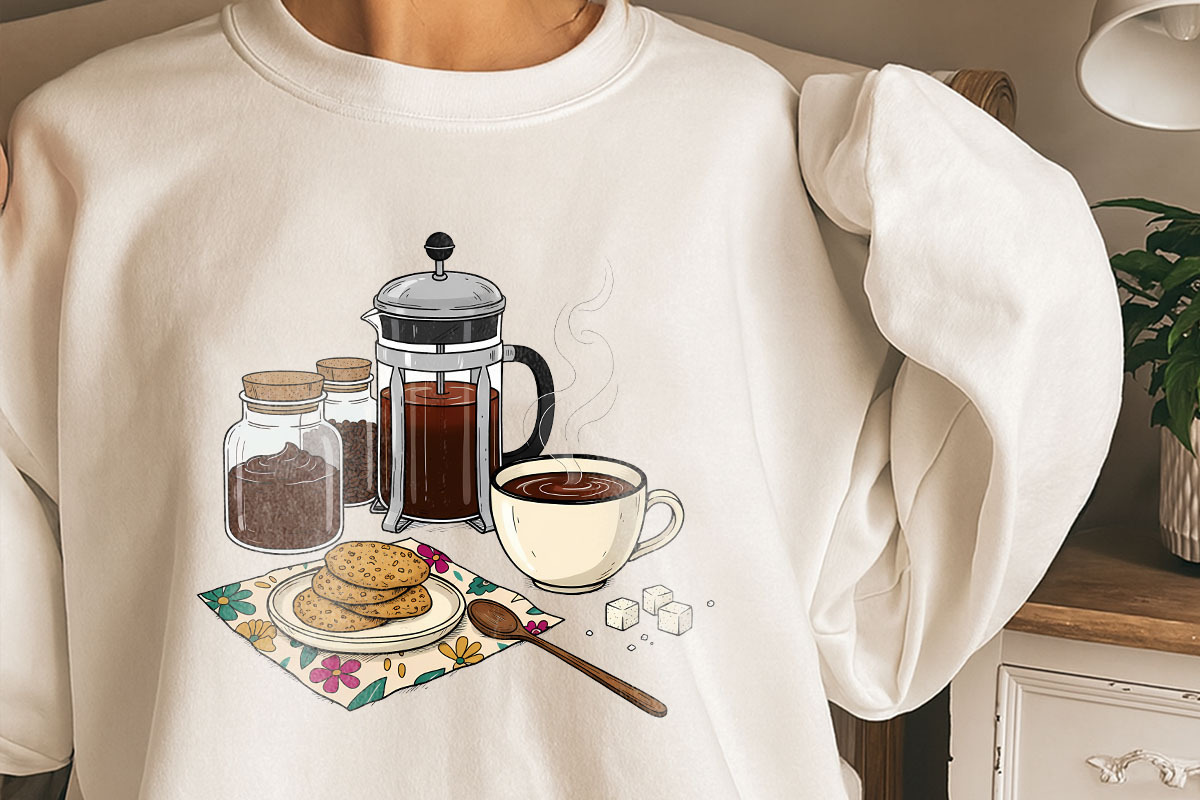Coffee Morning Hand-drawn PNG Bundle, an Illustration by GlitterCraft (Photo 55 of 101)