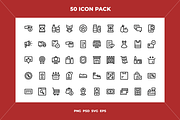 Retail icons, an Outline Icon by Wencory (Thumbnail 1 of 2)