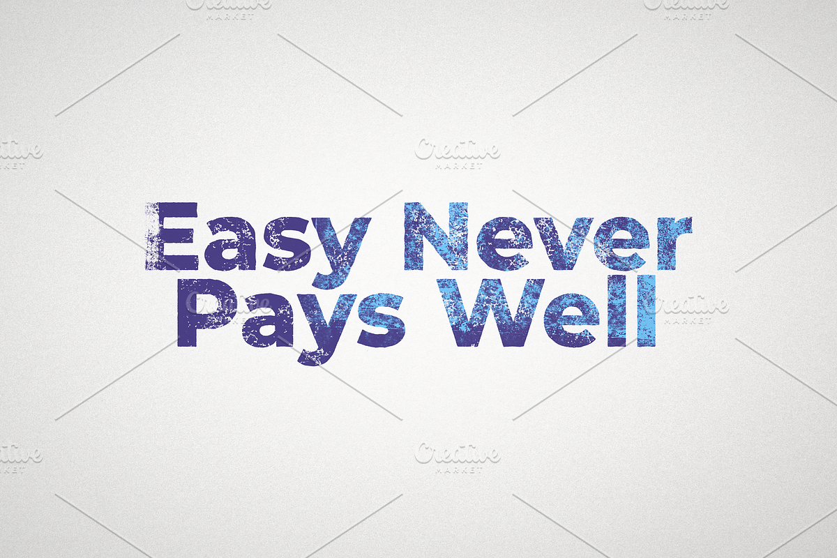 Letterpress Text Effect Template, a Layer Style Add-On by Mint Pixels (Photo 5 of 9)
