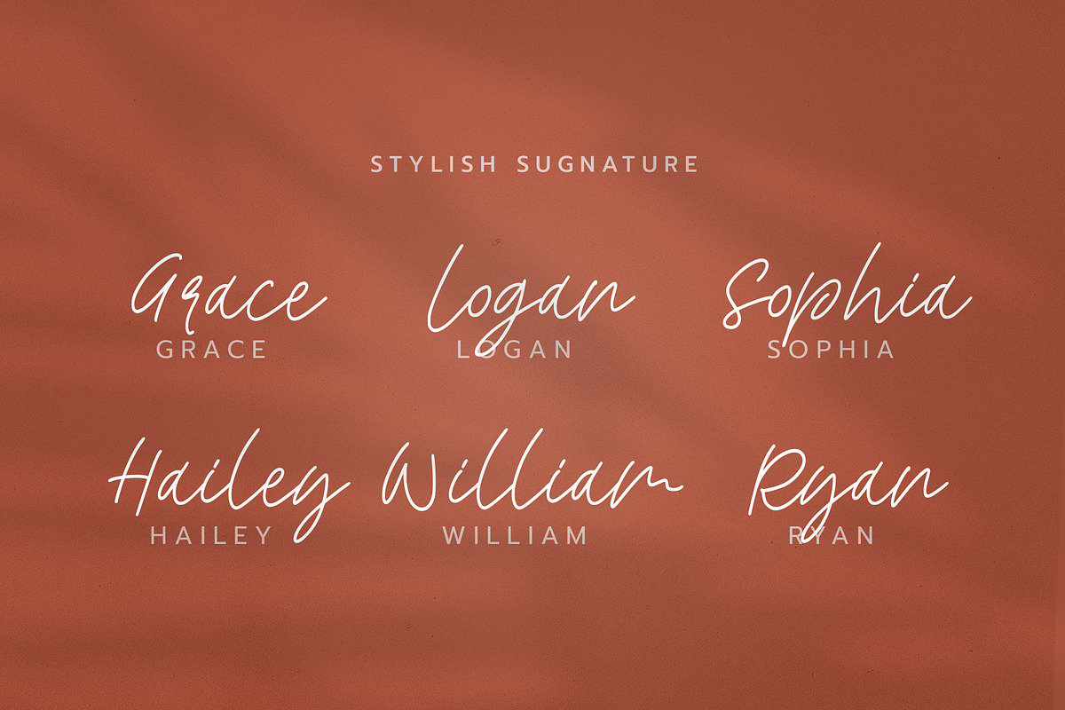 Style Line, a Script Font by Paul Hewitt (Photo 5 of 9)