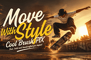 Cool Brush PTX — Brush Font, a Script Font by vectalex (Thumbnail 4 of 7)