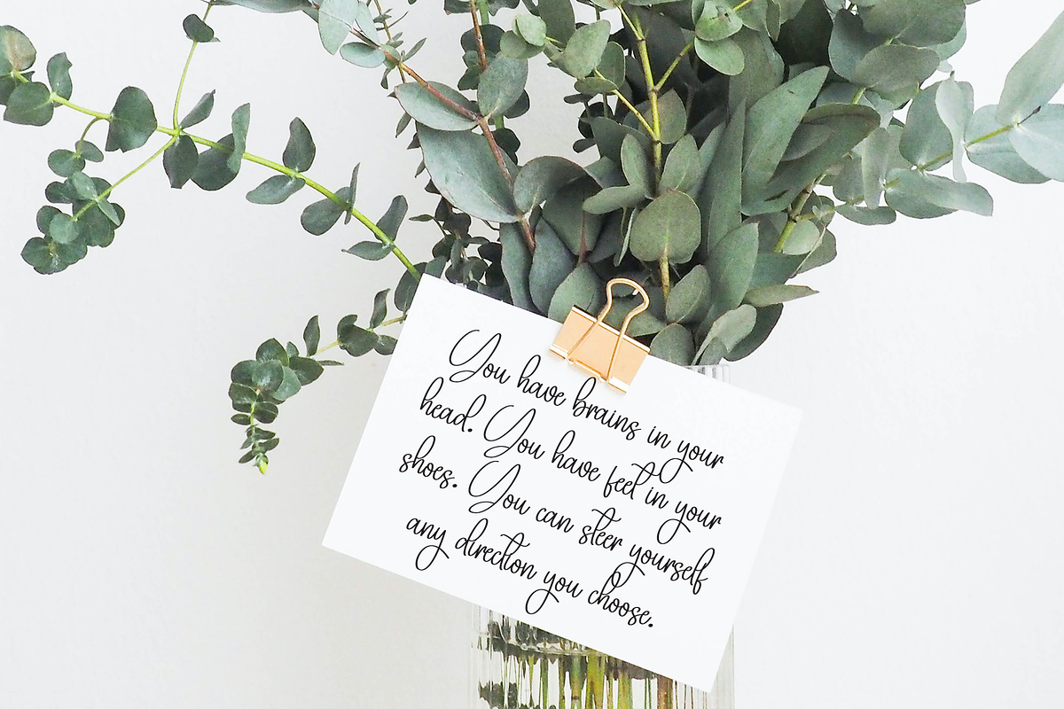 Autumn Signature | Script Font, a Handwritten Font by Scratchones (Photo 5 of 8)